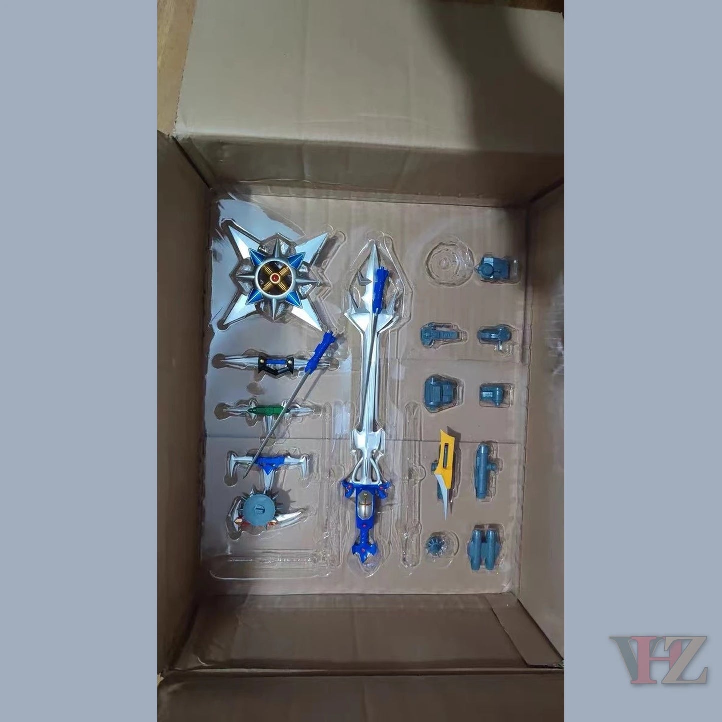 Voltron accessories including swords in collector box - Vilo Hobby Zone