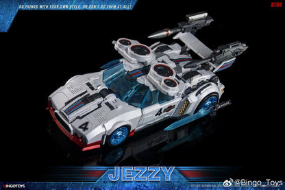 Advanced mecha vehicle with weapons: BingoToys BT-07 Super Soldier Jezzy Jazz
