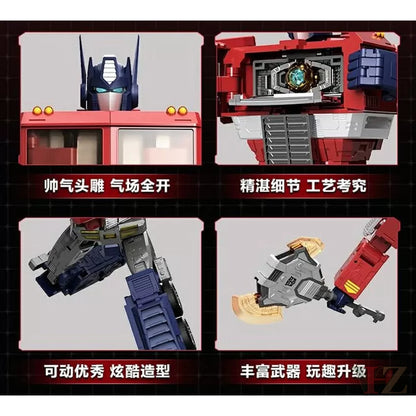 Official Hasbro Takara Transformers Optimus Prime MP Scale articulation details