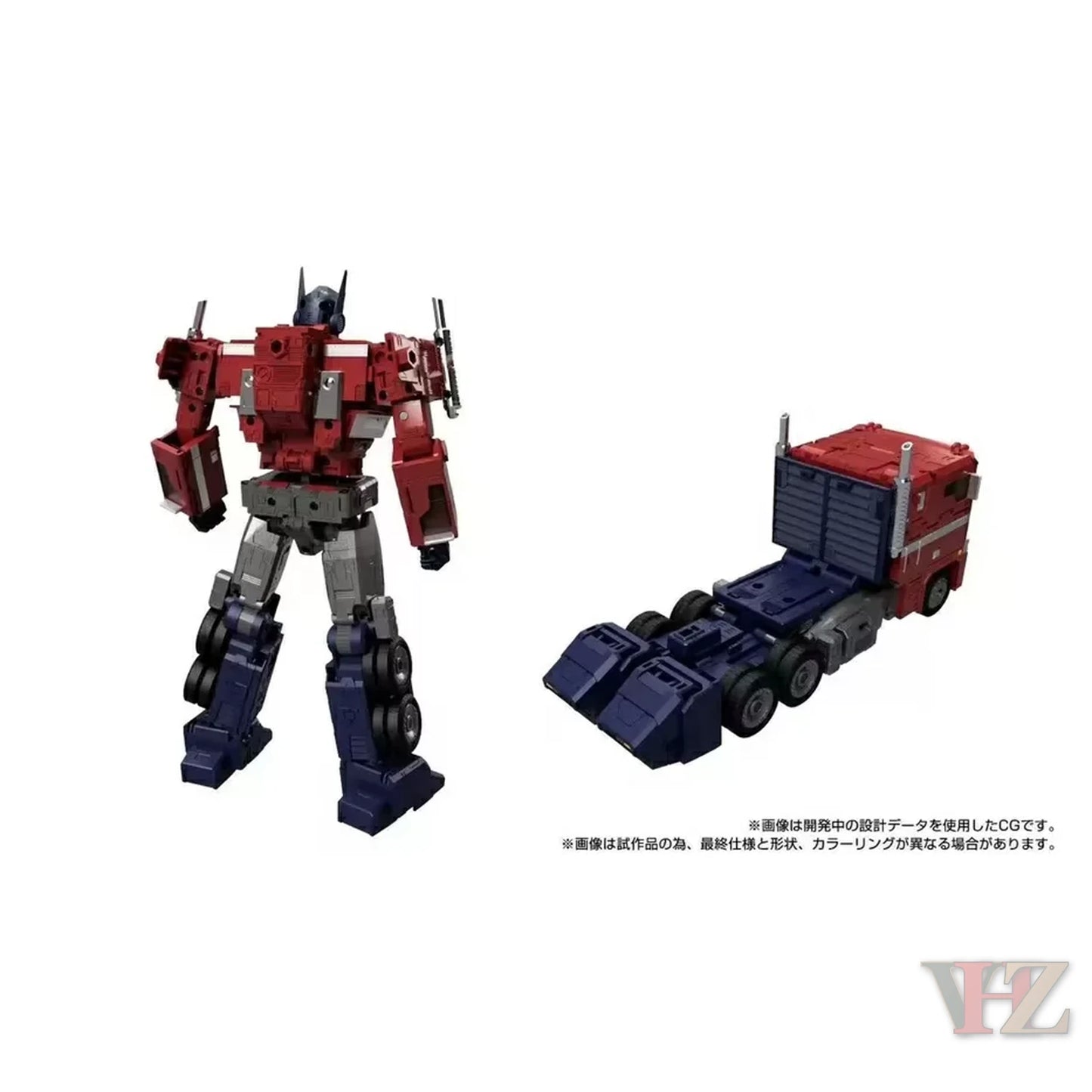 Official Hasbro Takara Transformers Optimus Prime MP Scale articulation details