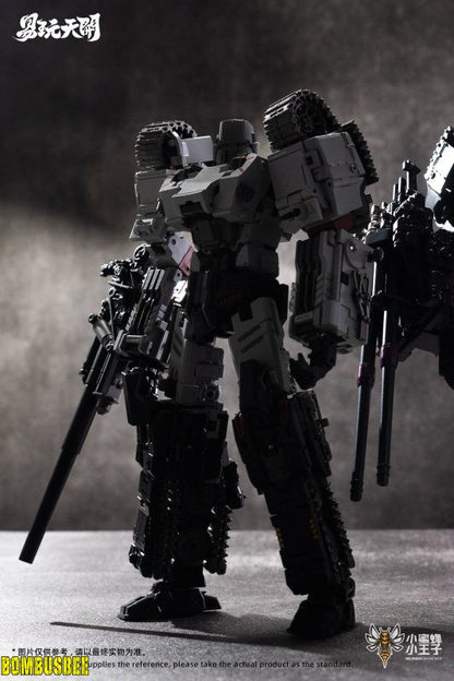 Back-facing mecha with dual armaments - Titan Panzer VI Megatronv metal souls model from Vilo Hobby Zone