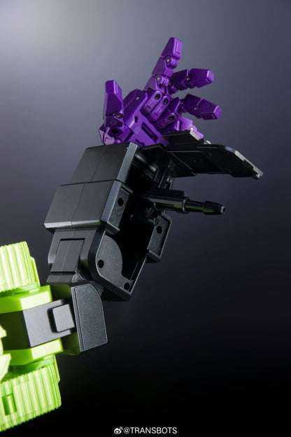Vilo Hobby Zone: Purple/black mecha action figure X-Transbots MX-45 Razor Bonecrusher model kit